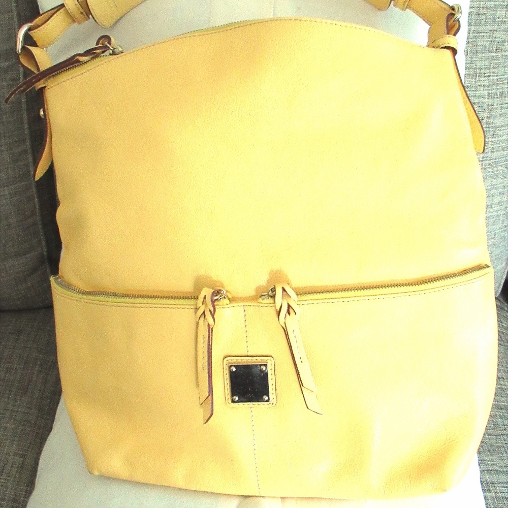 Dooney & Bourke Yellow Hobo